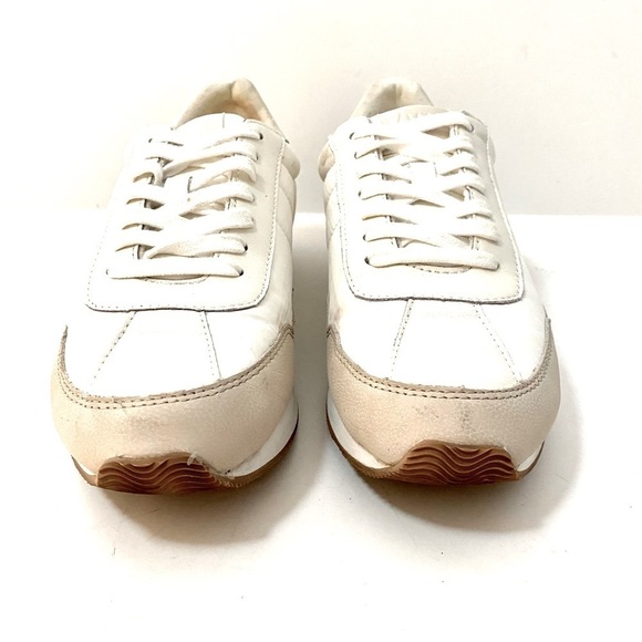 Madewell League Trainers Sneakers  Sz 8 Washed Nubuck Upper Retro Lightweight - Picture 5 of 13